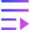 Playlist Icon from Sharp Gradient Set