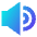 Volume Level High Icon from Sharp Gradient Set