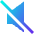 Volume Off Icon from Sharp Gradient Set