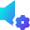 Volume Setting Gear Icon from Sharp Gradient Set