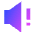 Volume Warning Icon from Sharp Gradient Set