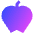 Apple Icon from Sharp Gradient Set
