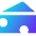 Cheese Icon from Sharp Gradient Set