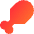 Drum Stick Icon from Sharp Gradient Set