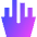 French Fries Icon from Sharp Gradient Set