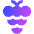 Grape Icon from Sharp Gradient Set
