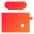 Toaster Icon from Sharp Gradient Set