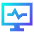 Heart Rate Monitor Icon from Sharp Gradient Set