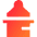 Baby Botlle Icon from Sharp Gradient Set
