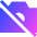 Camera Disabled Icon from Sharp Gradient Set