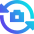 Camera Flip 1 Icon from Sharp Gradient Set