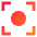 Focus Center Icon from Sharp Gradient Set