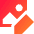 Edit Image Photo Icon from Sharp Gradient Set