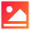 Landscape 2 Icon from Sharp Gradient Set