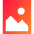 Orientation Portrait Icon from Sharp Gradient Set