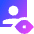 Portrait View Icon from Sharp Gradient Set