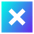 Delete Square Icon from Sharp Gradient Set