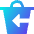 Empty Recycle Bin 2 Icon from Sharp Gradient Set