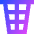 Recycle Bin 3 Icon from Sharp Gradient Set
