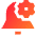 Alarm Setting Gear Icon from Sharp Gradient Set