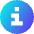 Information Circle Icon from Sharp Gradient Set