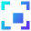 Align Bottom Right Frame Square Icon from Sharp Gradient Set