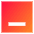 Align Bottom Square Icon from Sharp Gradient Set