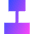 Align Horizontal Center 1 Icon from Sharp Gradient Set