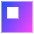 Align Top Left Square Icon from Sharp Gradient Set