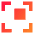 Align Top Right Frame Square Icon from Sharp Gradient Set