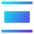 Distribute Vertical Icon from Sharp Gradient Set