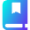Bookmark Book Icon from Sharp Gradient Set