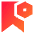 Bookmark Setting Bolt Nut Icon from Sharp Gradient Set
