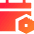 Calendar Setting Bolt Nut Icon from Sharp Gradient Set