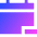 Calendar Subtract Icon from Sharp Gradient Set