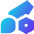 Brush Setting Bolt Nut Icon from Sharp Gradient Set