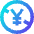 Non Commercial Yen Icon from Sharp Gradient Set