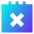 Notepad Remove Icon from Sharp Gradient Set