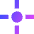 Cursor Crosshair Icon from Sharp Gradient Set