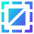 Select None Icon from Sharp Gradient Set