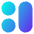 Dashboard Circle Vertical Pill 1 Icon from Sharp Gradient Set