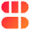 Dashboard Horizontal Pills 4 Icon from Sharp Gradient Set