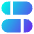 Dashboard Horizontal Pills Split 2 Icon from Sharp Gradient Set