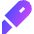 Cutter Icon from Sharp Gradient Set