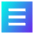 Grid Rules Icon from Sharp Gradient Set
