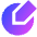 Pencil Circle Icon from Sharp Gradient Set
