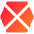 Polygon Frame Icon from Sharp Gradient Set