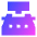 Typewriter Icon from Sharp Gradient Set