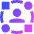 User Experience Design Icon from Sharp Gradient Set