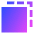 Copy 1 Icon from Sharp Gradient Set